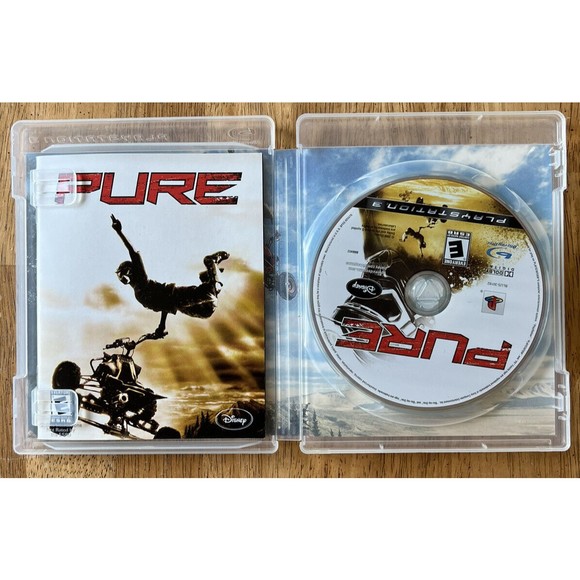 PURE Sony PlayStation 3 Video Game (PS3, 2008, Disney) Complete With Manual - Picture 3 of 5
